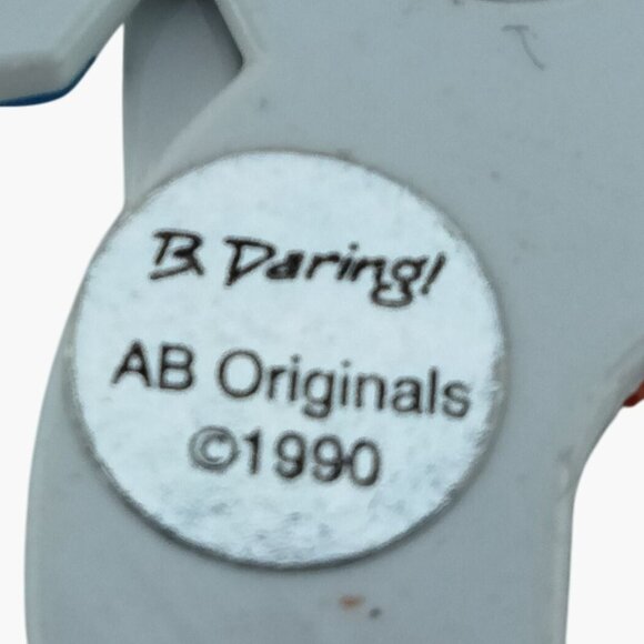 Whimsical Horse Dangle Earrings B Daring Handmade Vintage 1990 - Picture 3 of 4